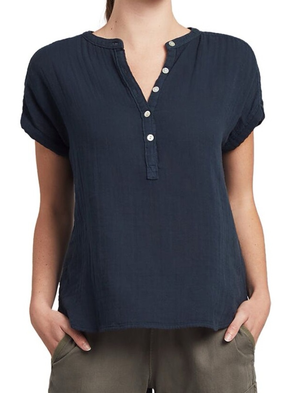 Faherty Dream Cotton Desmond Top